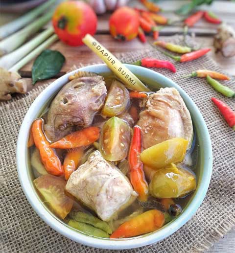 resep asem asem ayam