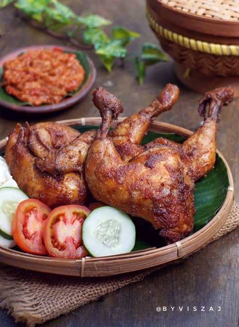 Resep Ayam Bacem Bakar Enak Lezat dan Sederhana Cara Membuatnya 1 resep ayam bacem bakar