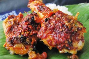 resep ayam bakar bumbu rujak