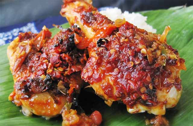 resep ayam bakar bumbu rujak