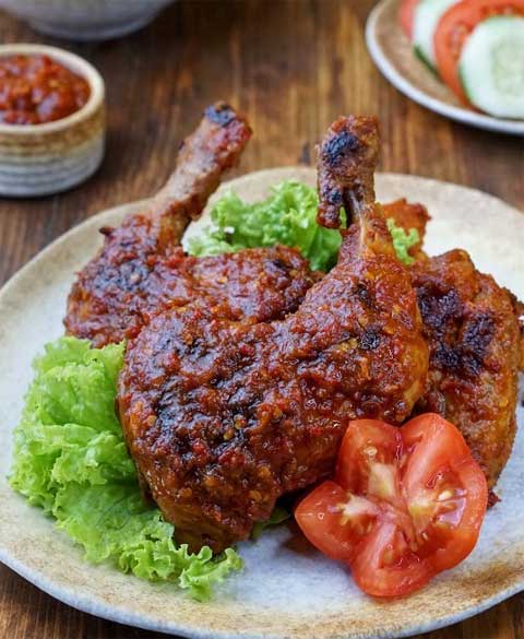 ayam bakar rica