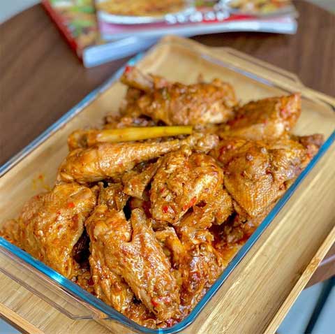 resep ayam bumbu rujak