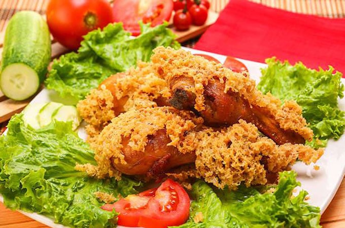 resep ayam goreng kalasan kremes