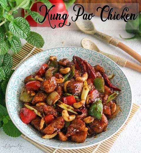 resep ayam kung pao