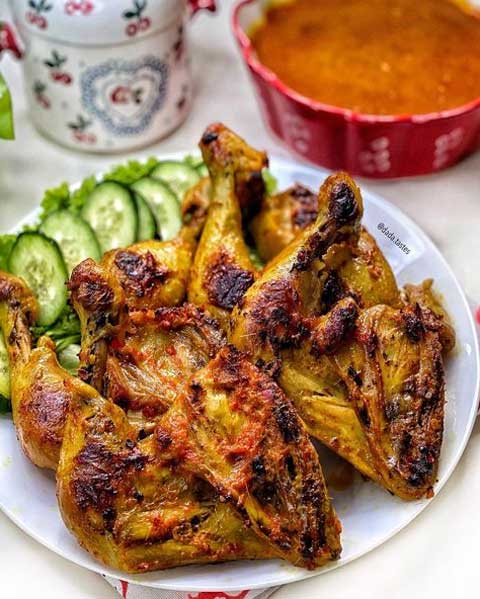 Resep Ayam Percik Masakan khas Malaysia Enak dan Gurih 1 resep ayam percik