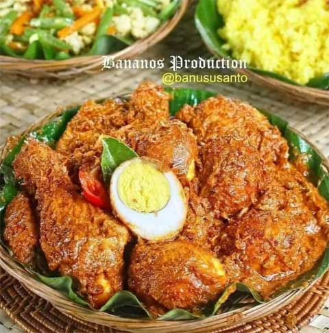 ayam telur bumbu bali