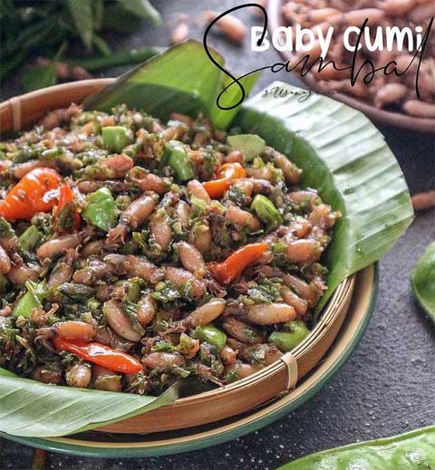 Resep Baby Cumi Sambal Ijo Pedas Gurih dan Lezat 1 baby cumi sambal ijo