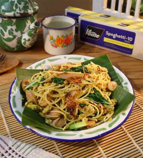 Resep Bakmi Goreng Spaghetti, Paduan Dua Kuliner Legendaris Gurih dan Lezat 1 bakmi goreng spaghetti