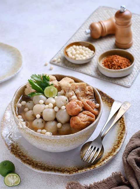 Resep Baso Aci Kuah Pedas Kenyal dan Gurih Bikin Nagih 1 resep baso aci kuah