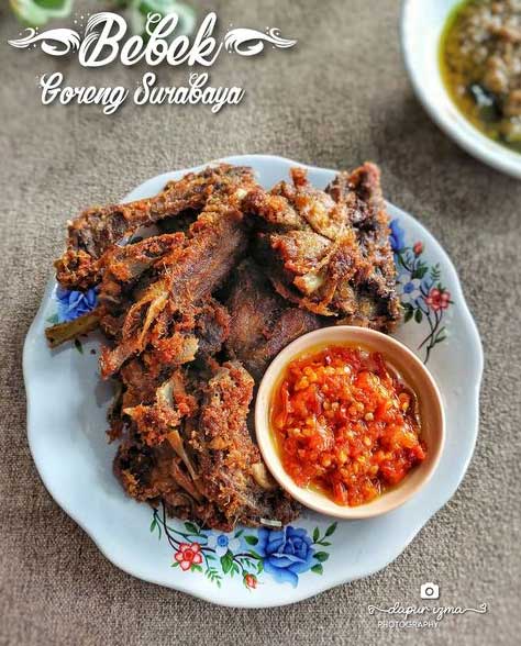 resep bebek goreng surabaya