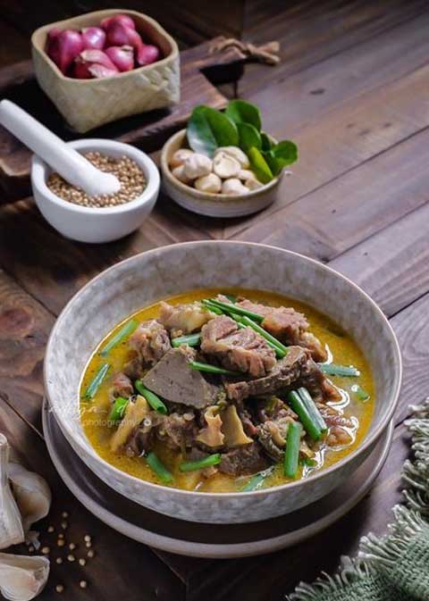 Resep Becek Daging Sapi Pedas Asam Kuah Menyegarkan 1 resep becek daging sapi