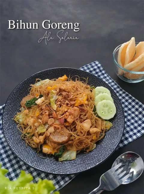 bihun goreng ala solaria