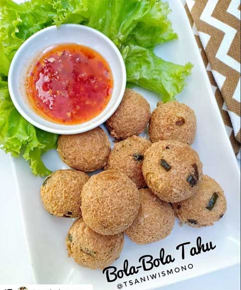 resep bola bola tahu