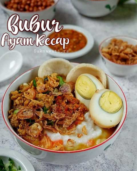 bubur ayam kecap