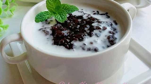 bubur ketan hitam