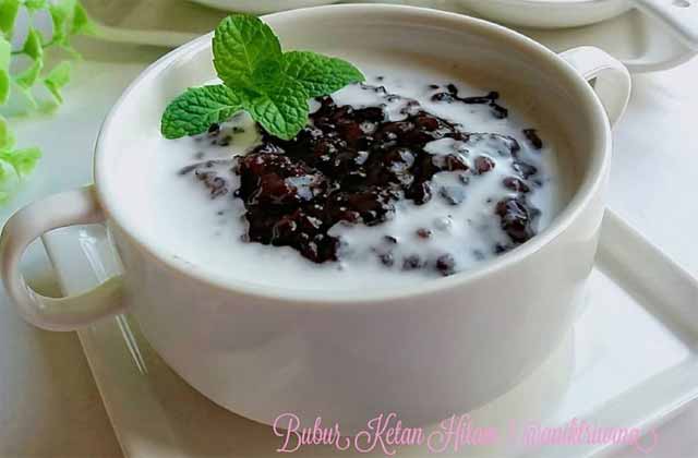 bubur ketan hitam