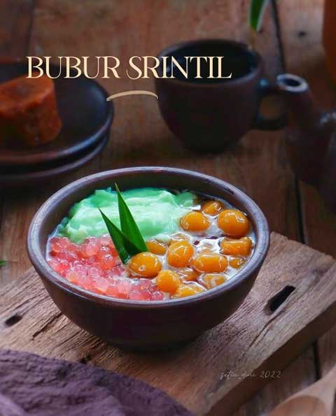 resep bubur srintil