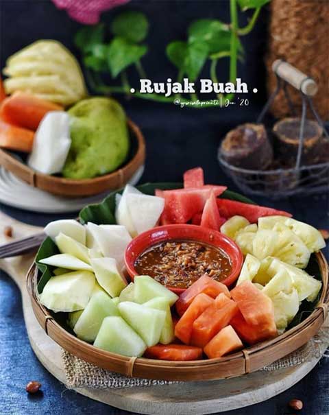 resep bumbu rujak buah