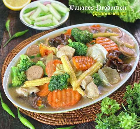 Resep Masakan Capcay Enak dan Lezat Serta Gampang dibuat 2 resep masakan capcay putihan