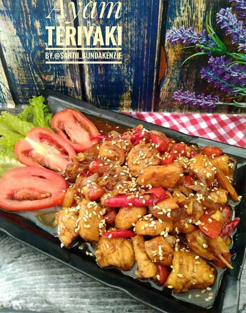 Resep dan Cara Membuat Ayam Teriyaki Enak Praktis dan 