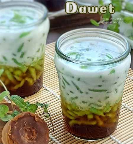 Resep dan Cara Membuat Es Dawet Manis dan Pas Gurihnya 1 cara membuat es dawet