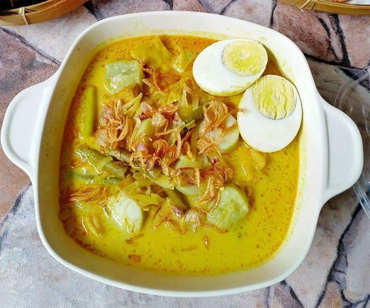 cara membuat lontong sayur