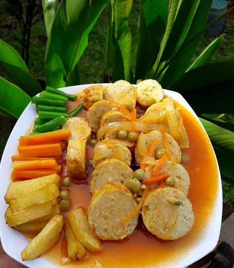 Resep dan Cara Membuat Rolade Ayam Enak Praktis dan Lezat 1 cara membuat rolade ayam
