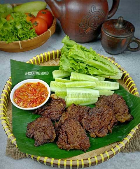 resep daging bumbu bacem