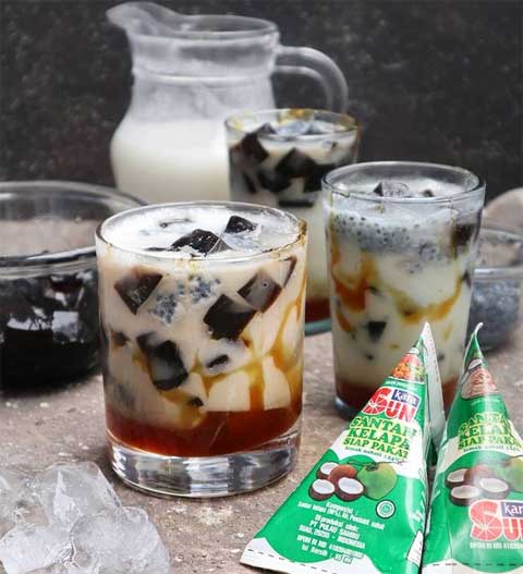 resep es cincau