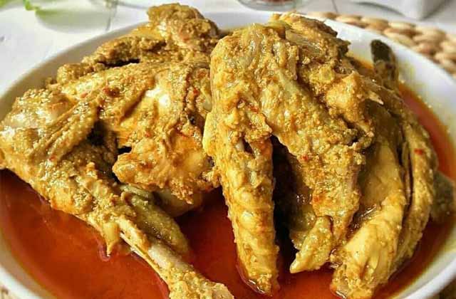 resep gulai ayam padang