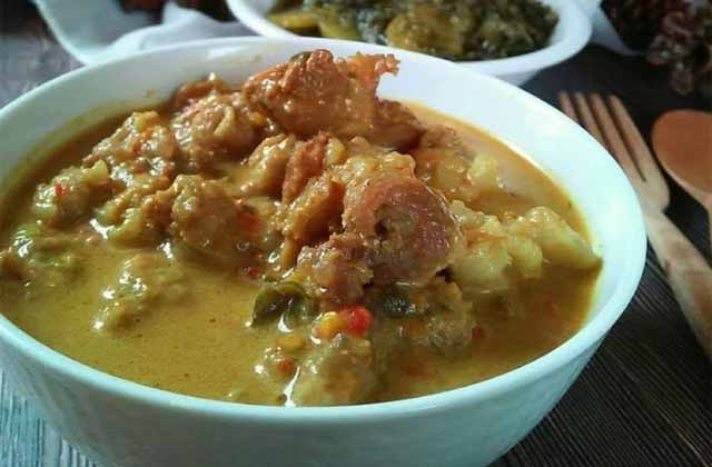 resep gulai cincang