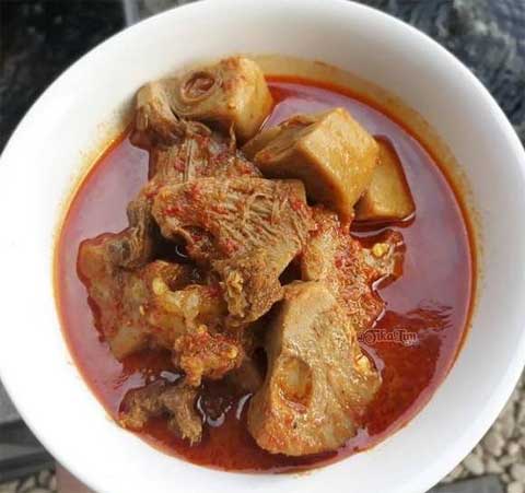 resep gulai nangka padang