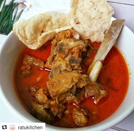 resep gule kambing bumbu merah