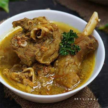 resep gule kambing