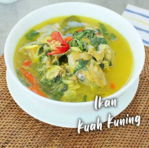 Resep Ikan Kuah Kuning Enak Lezat dan Menyegarkan Menggugah Selera 1 resep ikan kuah kuning