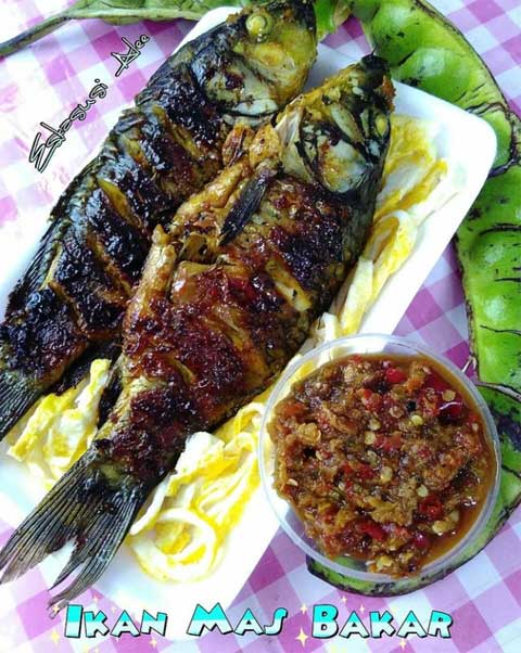 resep ikan mas bakar