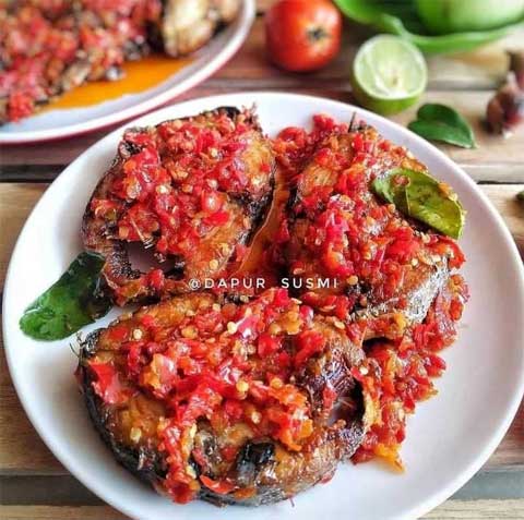 resep ikan tongkol sambalado