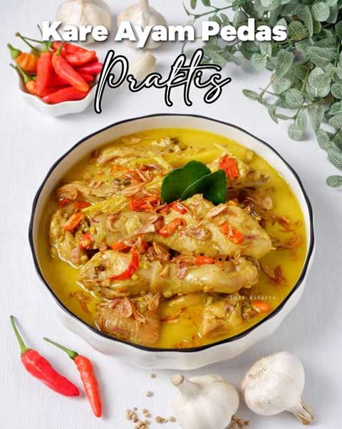 Resep Kare Ayam Pedas yang Lezat dan Mudah dibuat di Rumah 1 kare ayam pedas
