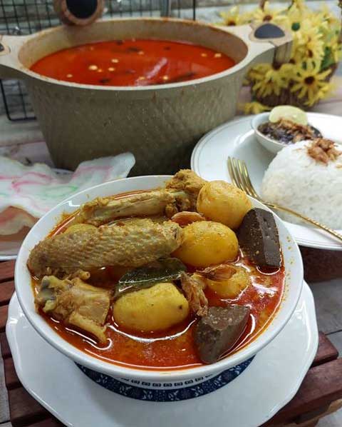 Resep Kari Ayam Kampung Enak dan Gurih Berempah Kuahnya 1 resep kari ayam kampung
