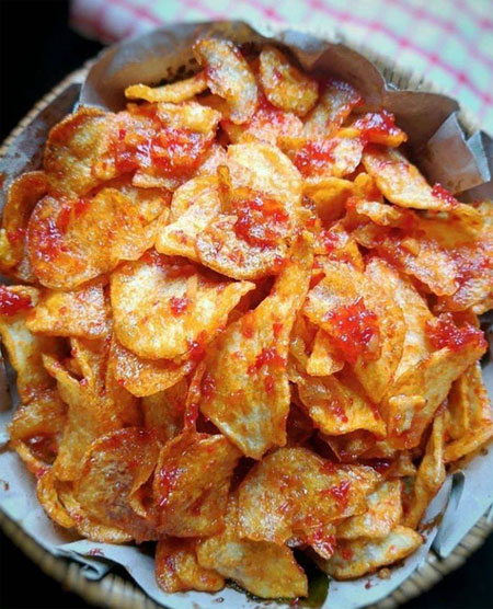 resep Keripik Kentang Balado