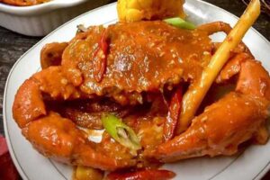 Kepiting saus padang