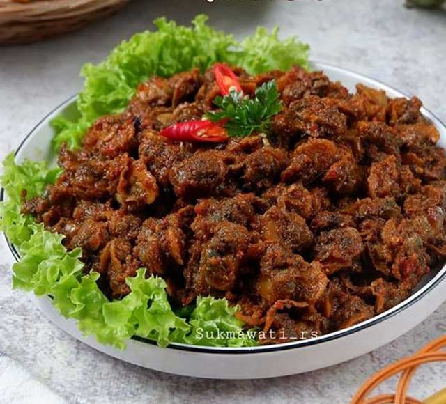 Kerang bumbu sate