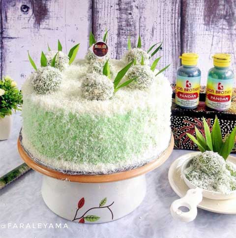Resep Klepon Cake ala Farah Quinn Enak dan Lezat 1 resep klepon cake