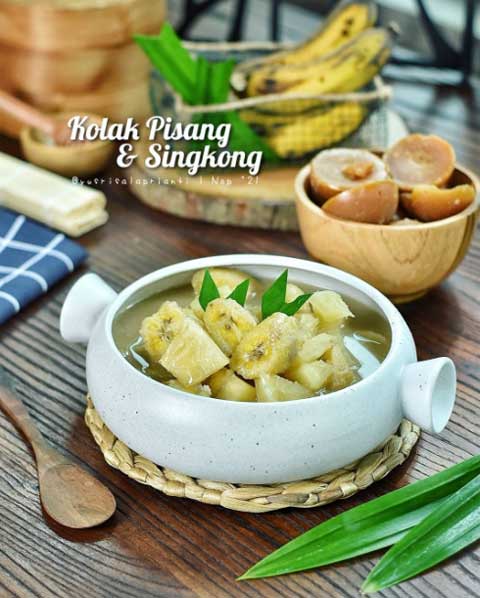 kolak pisang singkong fibercreme