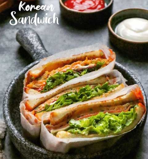 Resep Sandwich Sederhana ala Rumahan Praktis Lezat dan Mengenyangkan 3 korean sandwich