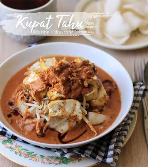 Aneka Resep Kupat Tahu Enak Gurih dan Mantap Rasanya 2 resep kupat tahu tasik