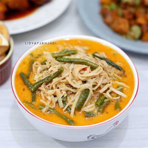 resep lodeh rebung