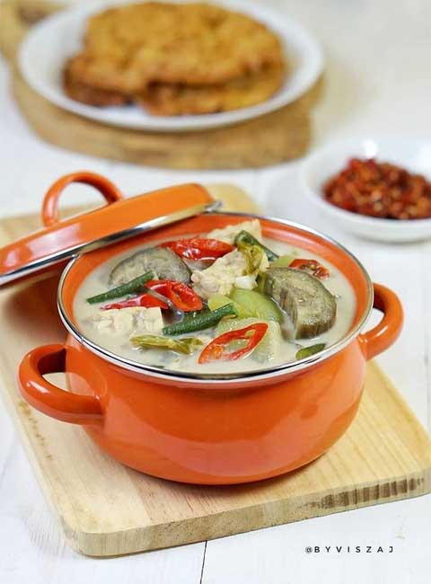 Resep Lodeh Terong Sederhana ala Rumahan 1 resep lodeh terong