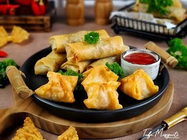 lumpia sayur goreng