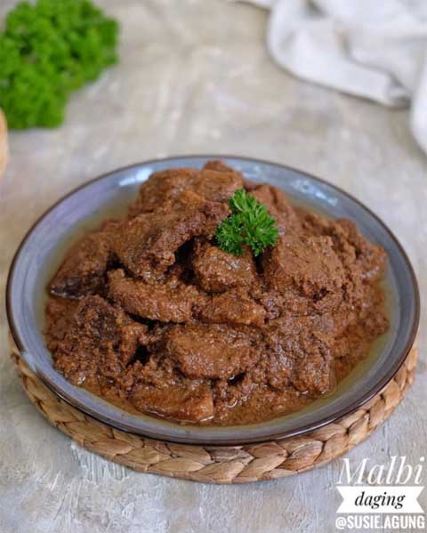 Resep Malbi Daging Sapi khas Palembang Enak dan Lezat 1 resep malbi daging sapi